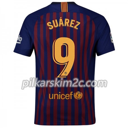Koszulka FC Barcelona Suarez 9 Główna 2018-2019 - Koszulki Piłkarskie
